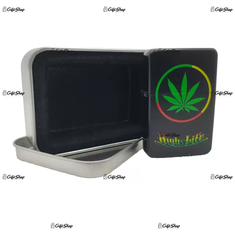 High lite black, bricheta gen zippo metalica model 2